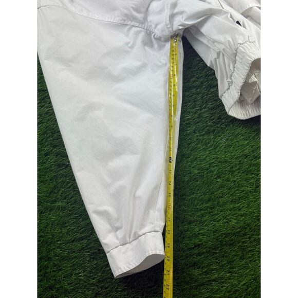 Vintage GEAR for Sports New York Yankees Jacket XXL White Navy Made in Korea - Picture 10 of 10